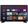 Televizorius Orava, LT-ANDR24 A01, 24", HD Ready 1366x768, 50/60 Hz, juoda, Android TV