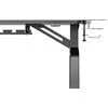 Žaidimų stalas Ultradesk Booster Gaming Desk, Glass LED RGB, Juodas