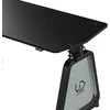 Žaidimų stalas Ultradesk Booster Gaming Desk, Glass LED RGB, Juodas
