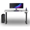 ULTRADESK Biurko dla gracza QUEST, 140x70cm, 72-120cm, juoda-balta