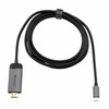 Port USB (3.1) šakotuvas 1 prievado, 49144, pilka, laido ilgis 1,5 m, Verbatim, USB C į HDMI adapteris