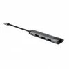 USB (3.1) hub 5-port, 49141, pilka, ilgis przewodu 15cm, Verbatim, adapter USB C na USB C, 1x USB A, HDMI, ETHERNET