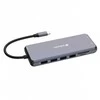 USB (3.2) hub 14-port, 32154, pilka, ilgis przewodu 15cm, Verbatim, 2x USB C, 5x USB A, 2x HDMI, czytnik SD/micro SD