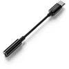 USB/garso adapteris, USB C (M) - Jack (3,5 mm) F, stereo, juodas, Genius ACC-C100