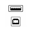 Lama Plus USB kabelis (2.0), USB A M - USB B (M), 5m, juoda