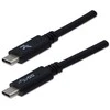 Neutralle USB kabelis (3.2 gen 1), USB C (M) - USB C (M), 2m, 5 Gb/s, 5V/3A, juoda, EOL