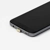 USB antgalis, (2.0), microUSB (M) - magnetinė jungtis, sidabrinė, redukcija į magnetinį laidą