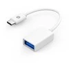 HP USB sumažinimas, (3.0), USB C (M) – USB A F, baltas, Hewlett-Packard DHC-TC105