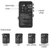 Verbatim kelioninis įkroviklis EU/UK/US GaN 1xUSB-C/1xUSB-A/2xUSB-C PD 70W juodos spalvos 30186