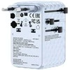 Verbatim, Adapteris kelioninis Charge ,n, Travel GaN III 2x USB-C, 2X USB-A + 1x zintegrowany kabelis USB-C, mėlyna, 100 W