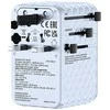 Verbatim, Adapteris kelioninis Charge ,n, Travel GaN III 2x USB-C, 2X USB-A + 1x zintegrowany kabelis USB-C, mėlyna, 100 W