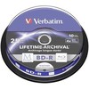 Verbatim BD-R, 25GB, cake box, 43825, 4X, 10-pack, do archiwizacji danych