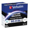 Verbatim BD-R DL, LIFETIME ARCHIVAL, 50GB, jewel case, 43846, 6x, Opakowanie 5 vnt