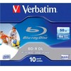 Verbatim BD-R, Dual Layer Printable, 50GB, jewel box, 43735, 6x, cena za 1 sztukę
