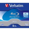 „Verbatim BD-R“, vieno sluoksnio, 25 GB, dėžutėje, 43715, 6 vnt., 5 vnt. pakuotė, duomenų archyvavimui