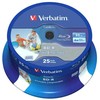Verbatim BD-R SL, Hard Coat protective layer 25GB, spindle, 43811, 6x, 25-pack, do archiwizacji danych