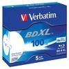 „Verbatim BD-R XL“, kietu sluoksniu, dėžutėje, 43789, 4x, 5 vnt., duomenų archyvavimui