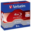 Verbatim BD-RE DL, jewel box, 43760, 2x, 5 vnt., do archiwizacji danych