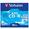 Verbatim CD-R 80/700MB 52X AZO CRYSTAL jewel box - 43327