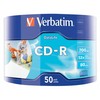 Verbatim CD-R, 43794, Inkjet Printable, 50-pack, 700MB, 50x, 80min., 12cm, wrap, do archiwizacji danych