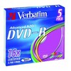 Verbatim DVD-R, Colour, 43557, 4.7GB, 16x, slim box, 5-pack, bez możliwości nadruku, 12cm, do archiwizacji danych