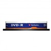 Verbatim DVD-R, Matt Sidabrinis, 43523, 4.7GB, 16x, spindle, 10-pack, bez możliwości nadruku, 12cm, do archiwizacji danych