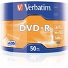 Verbatim DVD-R, Matt Sidabrinis, 43788, 4.7GB, 16x, spindle, 50-pack, bez możliwości nadruku, 12cm, do archiwizacji danych