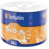 „Verbatim“ DVD-R, matinės sidabrinės spalvos, 43791, 4,7 GB, 16 kartų, įvyniojimas, 50 vnt. pakuotė, nespausdinamas, 12 cm, duomenų archyvavimui
