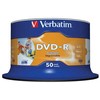 Verbatim DVD-R, Wide Inkjet Printable No ID Brand, 43533, 4.7GB, 16x, spindle, 50-pack, 12cm, do archiwizacji danych