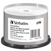 1x50 Verbatim DVD-R 4,7GB 16x platus, blizgus vandeniui atsparus spaudinys