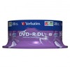 Verbatim DVD+R DL, Double Layer Matt Sidabrinis, 43757, 8.5GB, 8x, spindle, 25-pack, 12cm, do archiwizacji danych