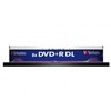 Verbatim DVD+R DL, Double Layer Matt Sidabrinis, 43666, 8.5GB, 8x, spindle, 10-pack, bez możliwości nadruku, 12cm, do archiwizacji dan