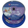 Verbatim DVD+R, Wide Inkjet Printable No ID Brand, 43512, 4.7GB, 16x, spindle, 50-pack, 12cm, do archiwizacji danych