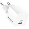Verbatim, Įkroviklis Mini GaN su kablem 1 x USB-C, balta, 20 W, Power Delivery 3.0