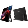 Verbatim PMT-14 Portable 14" Touch Monitorius 14" Full HD 1080P, Juodas