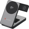 Verbatim, powerbank Charge ,n, Go Qi2, 5/9/12V, ładowanie telefonu, zegarka, Airpods, 32295, 10000mAh, Mocowanie magnetyczne, szar