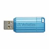 „Verbatim“ USB atmintinė, USB 2.0, 128 GB, Store,N,Go PinStripe, mėlyna, 49461, skirta duomenų archyvavimui