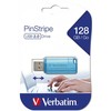 „Verbatim“ USB atmintinė, USB 2.0, 128 GB, Store,N,Go PinStripe, mėlyna, 49461, skirta duomenų archyvavimui