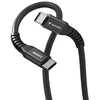 Verbatim USB-C laidas USB C (M) - USB C (M), 100 W, 2 m, magnetinis, juodas, dėžutėje, 32410