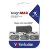 Verbatim USB flash disk, USB 2.0, 16GB, ToughMAX, juoda, 49330, USB A, kompozyt KyronMAX(tm)