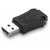 Verbatim USB flash disk, USB 2.0, 16GB, ToughMAX, juoda, 49330, USB A, kompozyt KyronMAX(tm)
