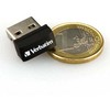 Verbatim USB atmintinė, USB 2.0, 32 GB, nano, Store N Stay, juoda, 98130, USB A