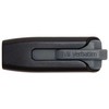 Verbatim USB flash disk, USB 3.0, 16GB, V3, Store N Go, juoda, 49172, USB A, su wysuwanym złączem