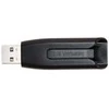 Verbatim USB flash disk, USB 3.0, 16GB, V3, Store N Go, juoda, 49172, USB A, su wysuwanym złączem