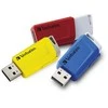 Verbatim USB flash disk, USB 3.0, 16GB, Store N Click, mix kolorów, 49306, USB A, su wysuwanym złączem. 3 vnt