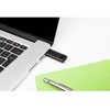 Verbatim USB atmintinė, USB 3.0, 256 GB, PinStripe, Store N Go, juoda, 49320, USB A, su ištraukiama jungtimi