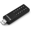 „Verbatim“ USB atmintinė, USB 3.0, 32 GB, saugi klaviatūra, juoda, 49427, 256 bitų AES šifravimas, LED USB A jungtis