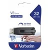 „Verbatim“ USB atmintinė, USB 3.0, 32 GB, V3, „Store N Go“, juoda, 49173, USB A, su ištraukiama jungtimi