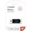 Pendrive Verbatim Plectra 64GB USB-C juodos spalvos 30224