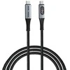 „Verbatim“ USB kabelis USB C (M) - USB C (M), 240 W, 1,2 m, juodas, dėžutė, 31849